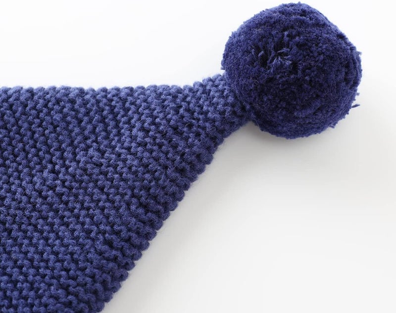 LLmoway Toddler Infant Winter Hat Warm Cotton Knit Skull Cap Stocking Cap Slouchy Beanie for Baby Kids Boys Girls - Image 3